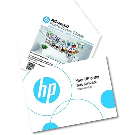 HP Advanced Glossy 125 x 125mm 250gsm Photo Paper - 20 Sheets | Elive NZ