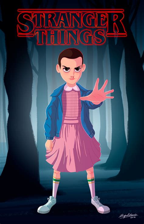 Eleven! Stranger Things! :: Behance