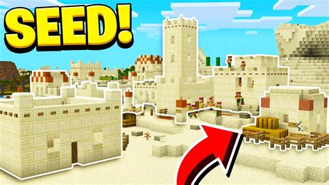 Best Desert Village Minecraft Seeds (1.20.6, 1.20.1) - Java/Bedrock ...