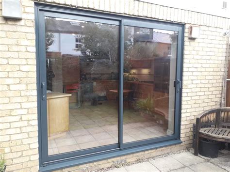 42mm Sliding Door in two panels with handles externally with both ...