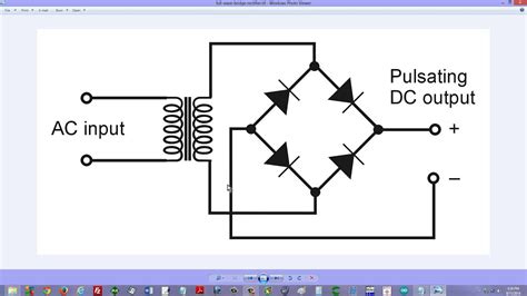 Bridge Wave Rectifier Circuit Diagram