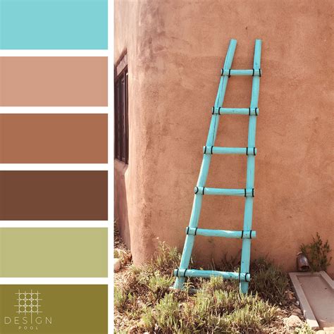 Santa Fe Color Palette for Exterior House