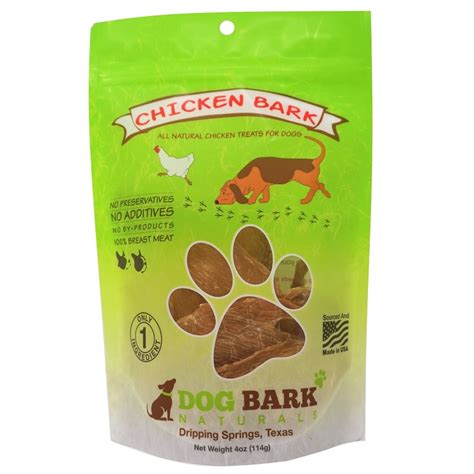 Dog Bark Naturals Chicken Bark Dog Treats | NaturalPetWarehouse.com