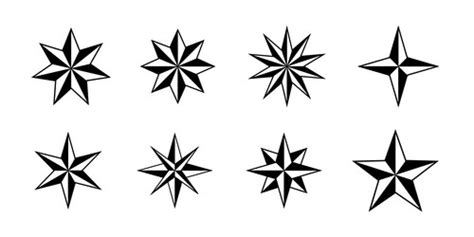 Simple Star Tattoo Vector Images (over 5,000)