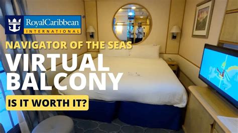 NAVIGATOR OF THE SEAS Royal Caribbean VIRTUAL BALCONY | Room Tour #1275 ...