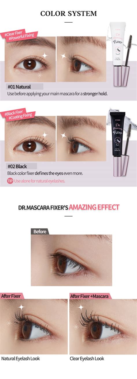 ETUDE HOUSE Dr.Mascara Fixer Black No02 6g