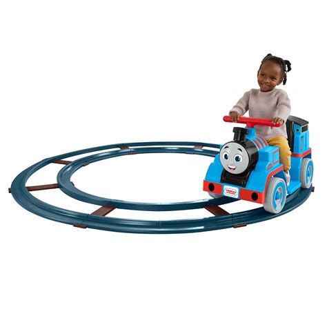 Power Wheels Thomas & Friends battery-powered ride-on train with track ...