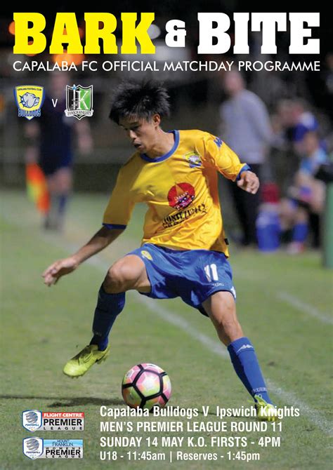 CapalabaFC - Capalaba Bulldogs Programme 14-5-17 - Page 1 - Created ...