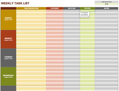 Employee Task Tracking Template — db-excel.com