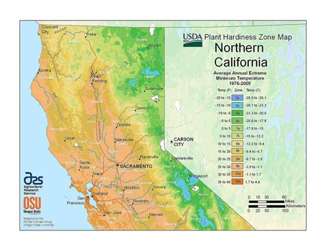 Usda Zone Map California - Printable Maps