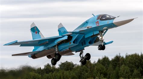 The Ukrainian Air Force Claims To Have Shot Down Three Russian Su-34s ...