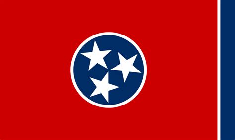 Tennessee flag color codes