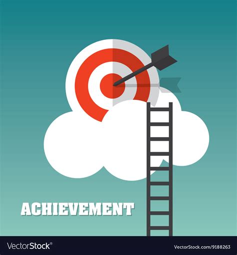 Achievement design success icon colorful design Vector Image