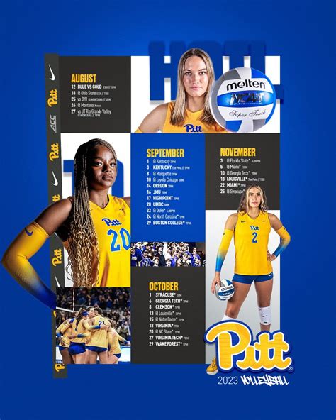 Pitt Volleyball on Twitter: "Presenting: THE 2023 PITT VOLLEYBALL ...