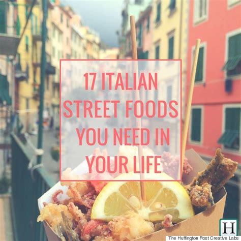 17 Classic Italian Street Foods That Everyone Should Try Once ...