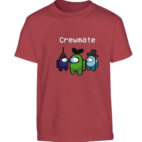 Crewmate Among Us T Shirts for Kids Kids Boy Girl Unisex - Etsy UK