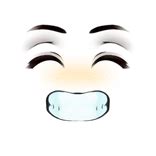 Roblox Face Smiling Joyful Happy Emoji Illustration PNG Cutout | PNG All