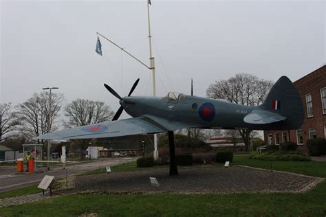 Main entrance to RAF Benson with replica... © Roger Davies :: Geograph ...