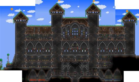 Terraria Castle Blueprints