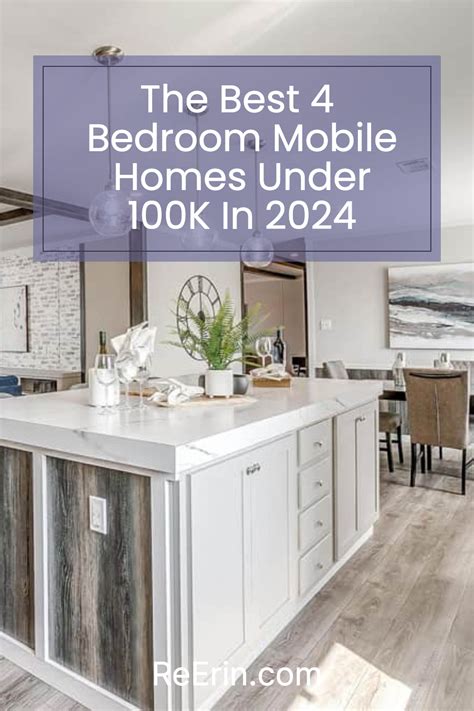 The Best 4 Bedroom Mobile Homes Under 100K in 2024 i 2024