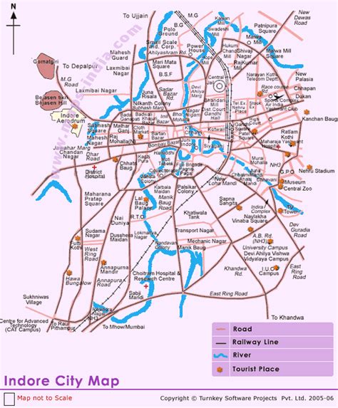 Indore City Map,Indore City Map India,City Map Of Indore,City Map Of ...