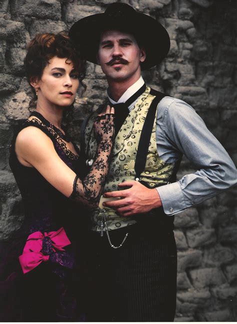 Tombstone. Val Kilmer as Doc and Joanna Pecula as Kate. # ...