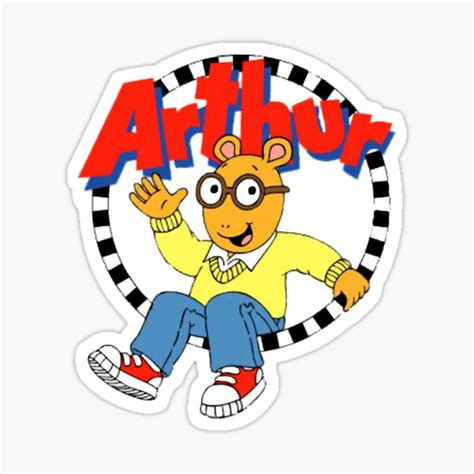 "Arthur Logo " Sticker for Sale by ellariaborm | Redbubble