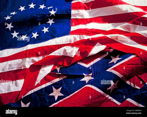 Union Flag Civil War Coloring Page