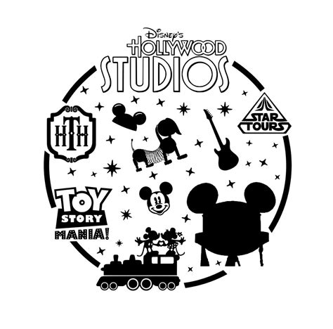 Hollywood Studios Svg | Hollywood studios disney, Disney shirts for ...