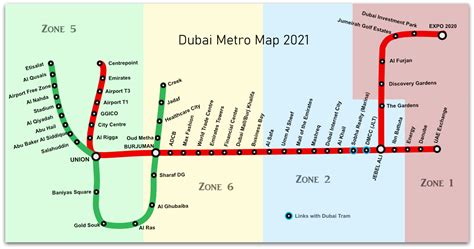 dubai metro map