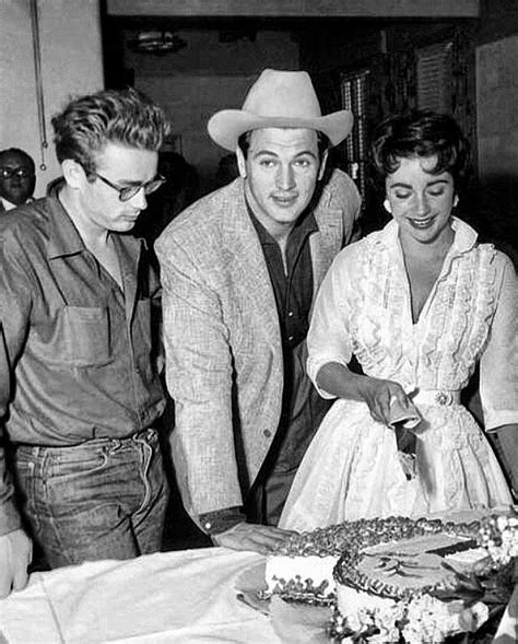 James Dean, Rock Hudson & Elizabeth Taylor ⭐️ | Classic movie stars ...