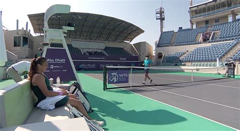 WTA Abu Dhabi – Thursday, Jan. 7, 2021 final results – Open Court