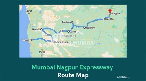 Mumbai Nagpur Expressway New Route : All You Need to Know About