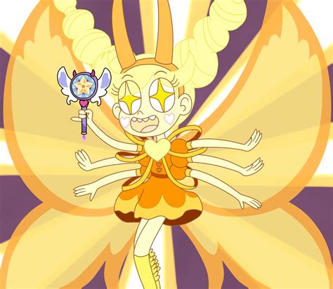 Star Butterfly turns into a golden mewberty by Deaf-Machbot on DeviantArt