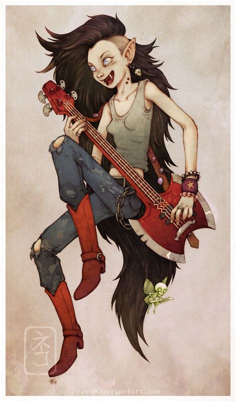 Marceline the Vampire Queen by yvash on DeviantArt