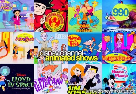 The Cartoons were better quality | Disney channel shows, Old disney ...