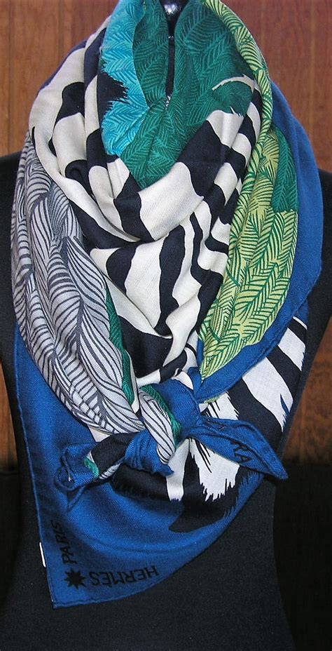 Zebra Pegasus Hermes Cashmere Shawl 2014 Shirley - It's All Goode