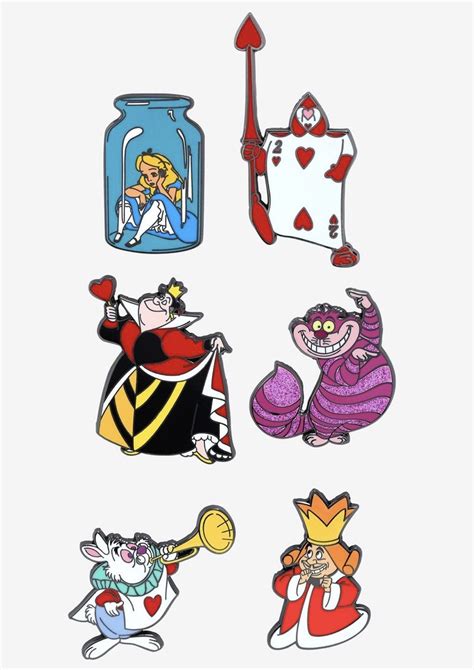 Alice in Wonderland Characters Blind Box Disney Pin Set at BoxLunch ...