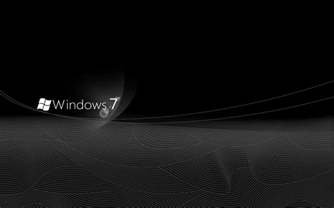 Windows 7 Black Wallpapers - Top Free Windows 7 Black Backgrounds ...