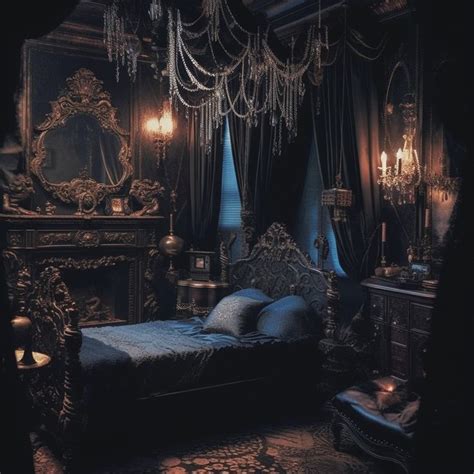 Gothic Victorian Bedroom | Victorian bedroom, Gothic interior, Gothic house