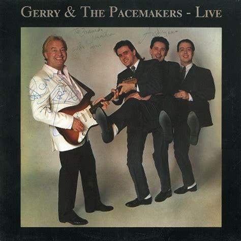 Gerry And The Pacemakers Live Signed Vinyl LP | Planet Earth Records