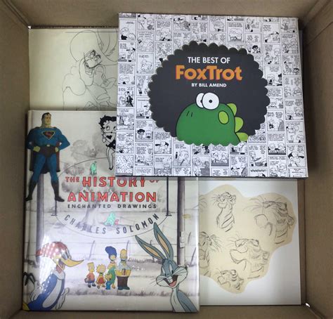 Lot - Fox Trot Comics, Animation History Book