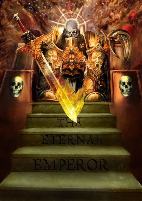 The Eternal Emperor | Warhammer 40k artwork, Warhammer fantasy ...