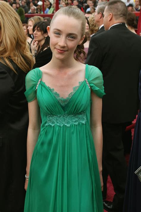 Saoirse Ronan's First Oscars Dress Was Ahead Of Its Time — PHOTOS