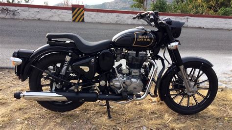 Royal Enfield Classic 350 Black Color - Royal Enfield Classic 350 Ash ...