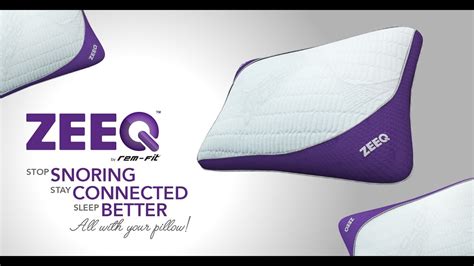 ZEEQ Smart Pillow: Stream Music, Stop Snoring, Sleep Smarter - YouTube