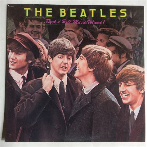 The Beatles Rock N Roll Music Vol.1 Original Record Album Vinyl LP ...