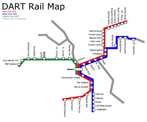 nycsubway.org: DART Dallas Area Rapid Transit