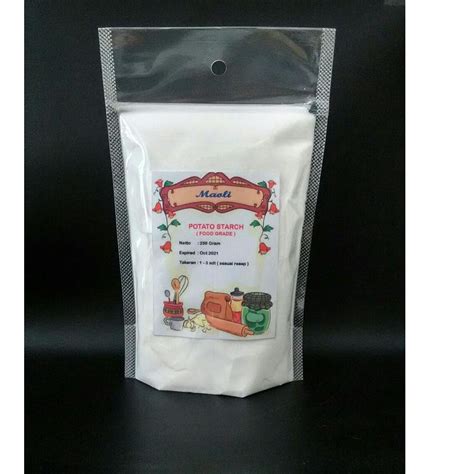 Jual Keren abis--Tepung Pati Kentang / Potato Starch 250 gram / Potato ...