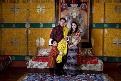 King Jigme Khesar and Queen Jetsun Pema of Bhutan welcome second royal ...